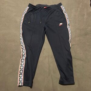 Nike‎ Sportswear Taped Side Poly NSW Mens Jogger Track Pants Size Large